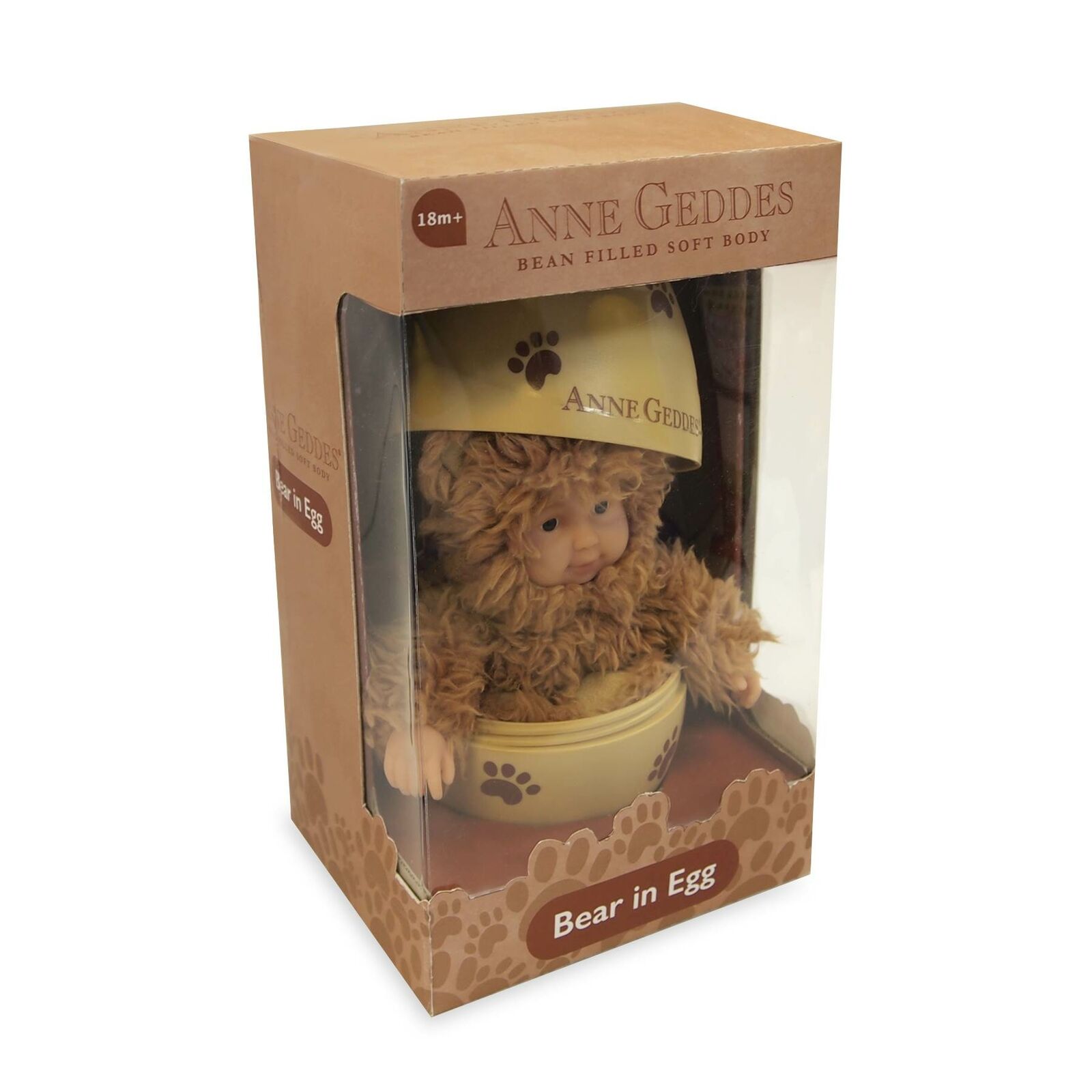 CMT Puppengalerie ANNE GEDDES Baby Puppe Bar im Ei karamell 23cm